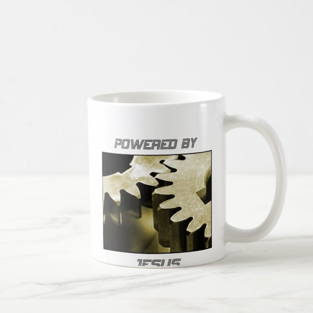 Powered By Jesus Coffee Mug (Right)