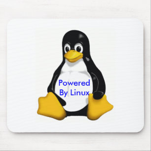 powered by linux pad www.alinuxworld.com mouse mat