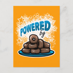 Powered by Little Chocolate Doughnuts postcard