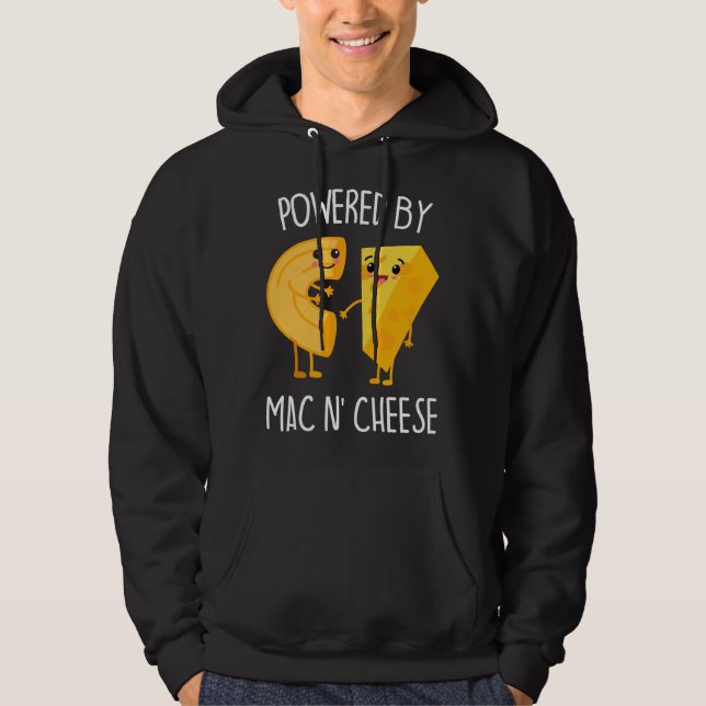Powered By Mac n Cheese Hoodie (Front)