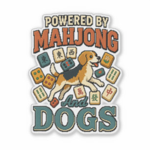 Powered by Mahjong & Beagles: Pixel Art Dog Lover 