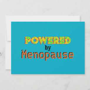 Powered by Menopause 3 Invitation