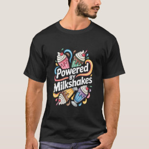 Powered by Milkshakes Colourful Treats T-Shirt