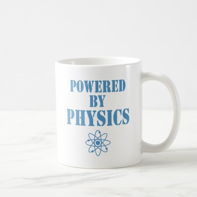 Powered By Physics Coffee Mug (Right)