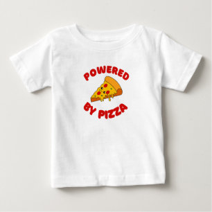 POWERED BY PIZZA BABY T-Shirt
