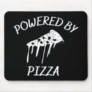Powered By Pizza Mouse Mat