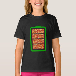 Powered By Pizza - Pizza Lovers T-Shirt
