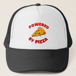 POWERED BY PIZZA TRUCKER HAT