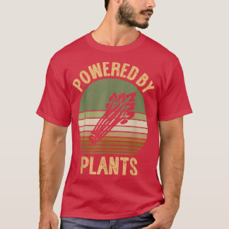 Powered By Plants Design Vegan Workout Design 180 T-Shirt