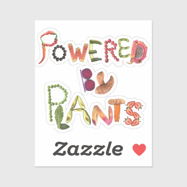 Powered by Plants- Healthy Eating Reminder - Vegan (Sheet)