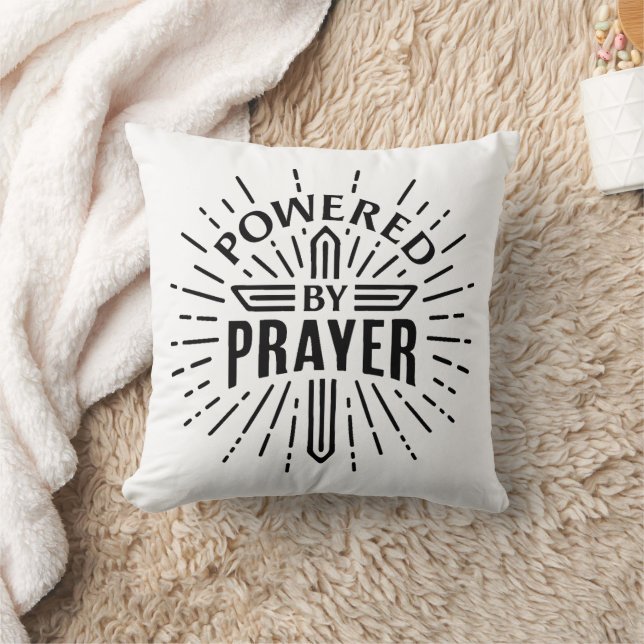 Powered by prayer cushion (Blanket)