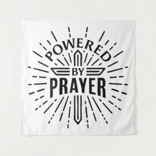 Powered by prayer tapestry