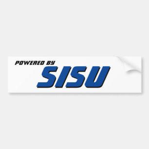 Powered By Sisu Bumper Sticker