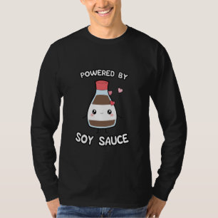 Powered by Soy Sauce, Kawaii Otaku, Sushi Chinese T-Shirt