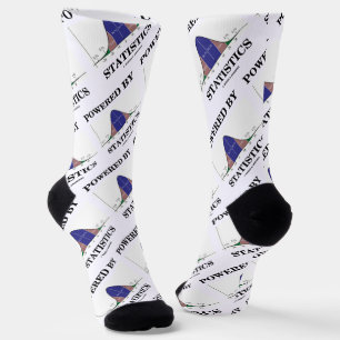 Powered By Statistics Bell Curve Stats Humour Socks