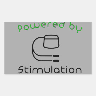 Powered by Stimulation Sticker