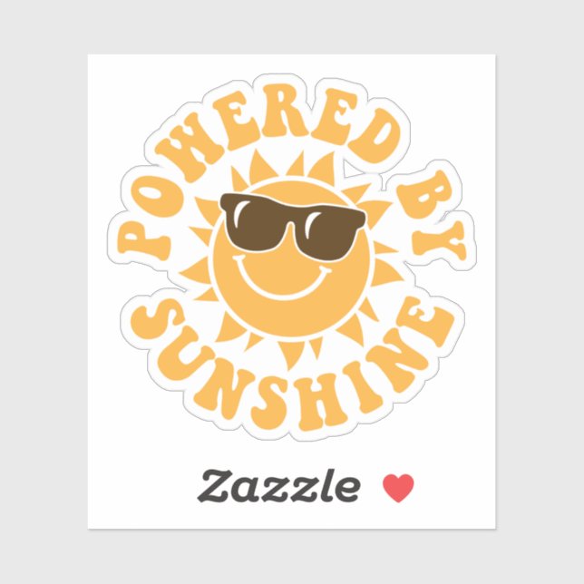 Powered By Sunshine Happy Fun Summer Vacation (Sheet)