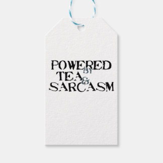 Powered by Tea & Sarcasm Gift Tags