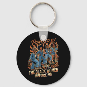 Powered By The Black Women Before African History Key Ring