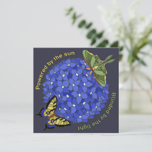 Powered by the sun - Blinded by the light Card