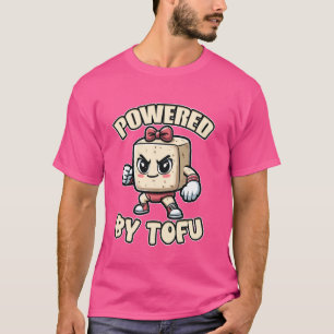 Powered by Tofu Funny Vegan T-Shirt