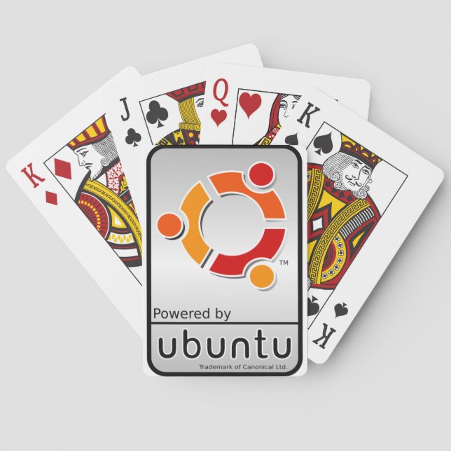 Powered By Ubuntu Cards (Back)