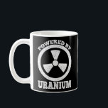 Powered By Uranium Nuclear Engineer Coffee Mug<br><div class="desc">Proudly showcasing the expertise of a dedicated engineer harnessing the power of Uranium,  this design captivates the essence of innovation and limitless possibilities.</div>