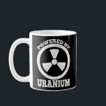 Powered By Uranium Nuclear Engineer Coffee Mug<br><div class="desc">Proudly showcasing the expertise of a dedicated engineer harnessing the power of Uranium,  this design captivates the essence of innovation and limitless possibilities.</div>