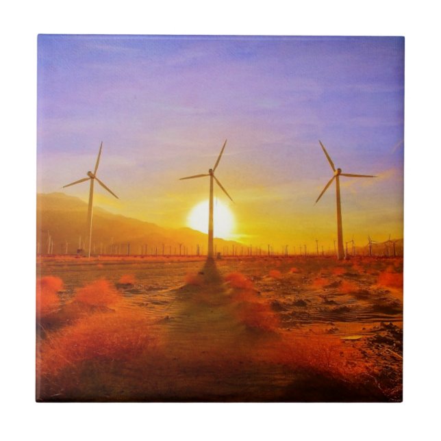 Powered by Wind Tile (Front)
