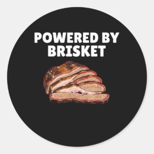 Powered Classic Round Sticker
