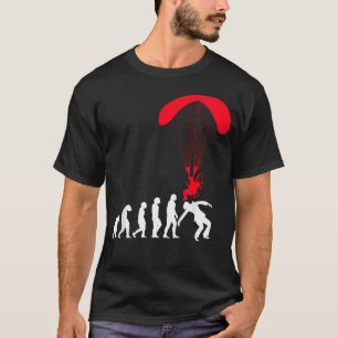 Powered Paramotor Funny Paragliding Evolution T-Shirt