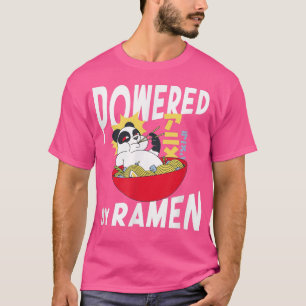 Powered Ramen Anime Noodles Kawaii Japanese Japan T-Shirt