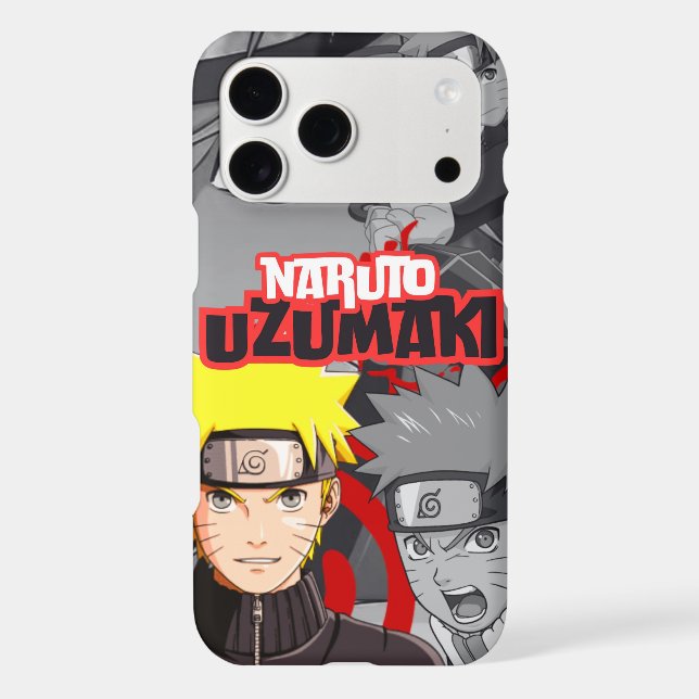 Powerful Anime Ninja Hero in Dynamic Shonen Art St (Back)