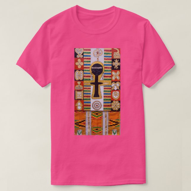 Powerful Asante Blessings T-Shirt (Design Front)