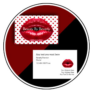 Powerful Beauty Business Cards