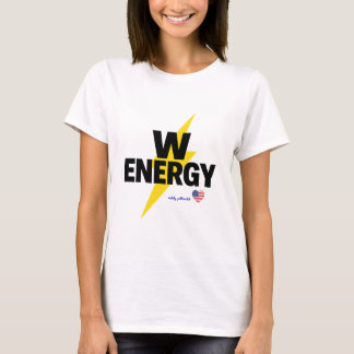 Powerful Energy Lightning Bolt Motivational Design T-Shirt