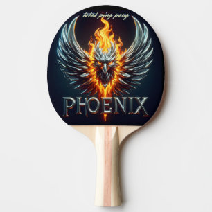 POWERFUL FENIX METAL AVE AND FIRE PING PONG PADDLE
