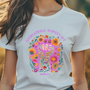 Powerful Fist International Women's Day T-Shirt
