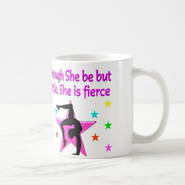 POWERFUL GYMNASTICS DESIGN COFFEE MUG (Right)