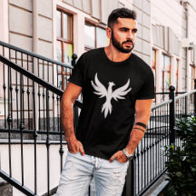 Powerful Modern Phoenix Rising Men's Tshirt