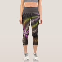 Powerful Movement Colourful Abstract Fractal Art