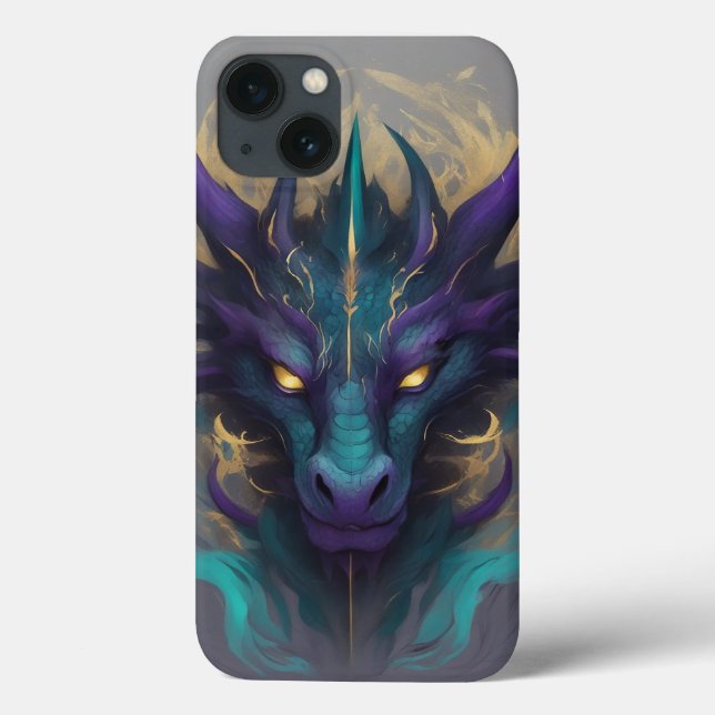 Powerful Mythical Dragon Head Case-Mate iPhone Case (Back)