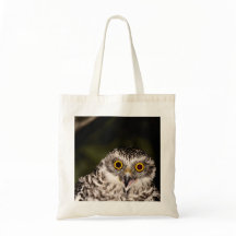 Powerful Owl Tote Bag