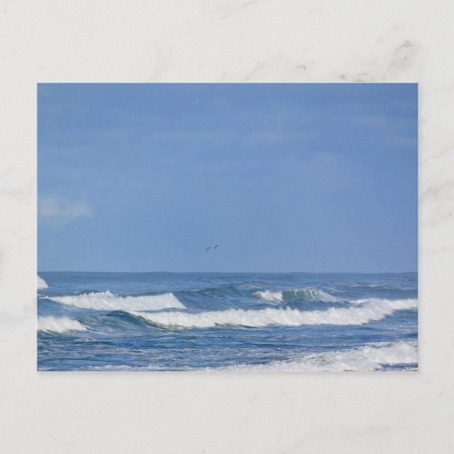 Powerful Pacific Ocean Waves IV Postcard (Front)