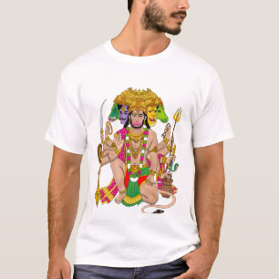 Powerful Panchmukhi Hanuman T-Shirt