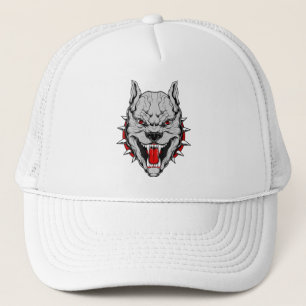 Powerful pitbull trucker hat