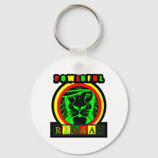 Powerful Reggae Keeper Key Ring