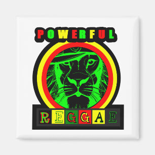 Powerful Reggae Magnet