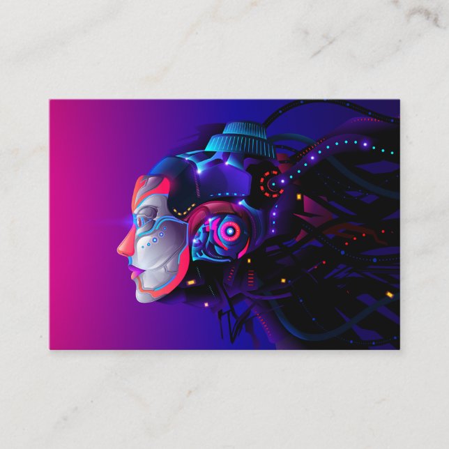 Powerful robot  enclosure card (Front)