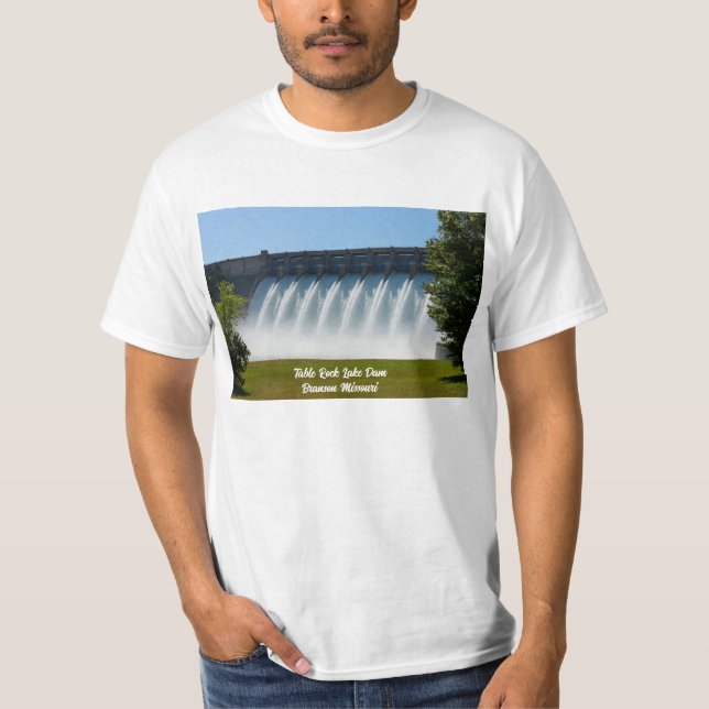 Powerful Table Rock Dam T-Shirt (Front)